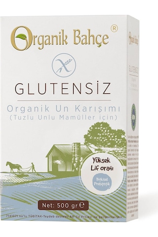 Organik Bahçe Organik Glutensiz Tuzlu Un Karışımı 500 G