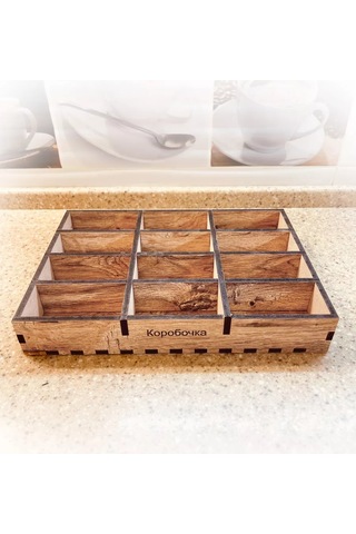 İvkolab Kutu İçin Bölmeli Aziz Veronika Organizer 143716881 Sarı Neon