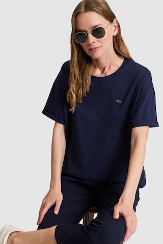 U.s. Polo Assn. Kadın Lacivert Tişört Basic 50323545-vr033