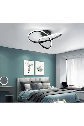 Sonsuzluk Model Tekli Plafonyer Beyaz Işık Ultrapower Avizeg