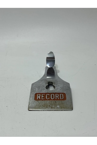 Record İngiliz Antika Ahşap El Rendesi Bıçağı 002