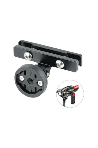 Fosenze Jantlı Bisiklet Arka Fener Tutucu, Alüminyum Malzeme, Garmin Varia Serisi Uyumlu, Kolay Kurulum, Yol Görünürlüğünü Artırır