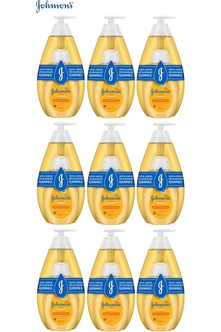 Johnsons Baby Bebek Şampuanı Klasik 750Ml+200 Hediye (9 Lu Set)