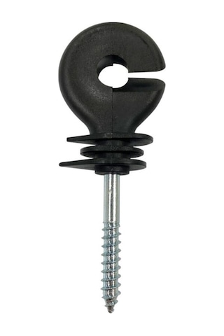 Xindoker 20 Adet Çiftlik Elektrikli Çit İzolatörü, Otomatik Vidalama Tipi Hayvan Barajı İzolasyon Çivi