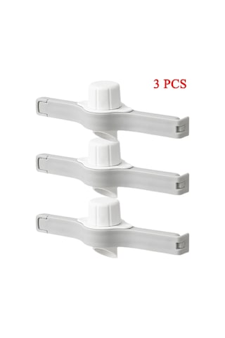 Vidalı Kapak Sızdırmazlık Klipsi Baharat Çantası Süt Tozu Tuz Çok Renkli