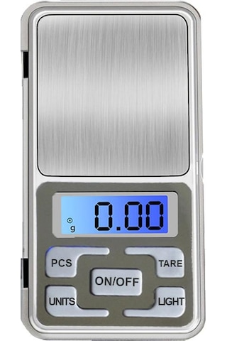 500 Gram Mi Ni Di Ji Tal Hassas Cep Terazi Si 0.01 Gram