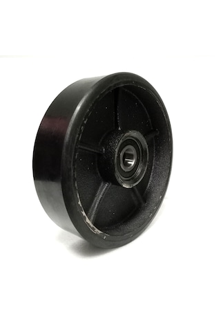 Siyah Poliüretan Transpalet Tekerleği 180x50 Mm