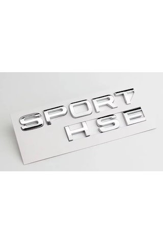 Range Rover Sport Hse Bagaj Yazısı Gümüş Renk Range Rover Sport Hse Trunk Emblem İn Silver Color Sporthsegumus
