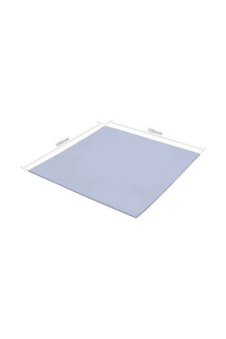 3M Çift Tarafı Yapışkanlı Chipset Soğutucu Termal Pad 10 x 10 CM 3 MM Gri