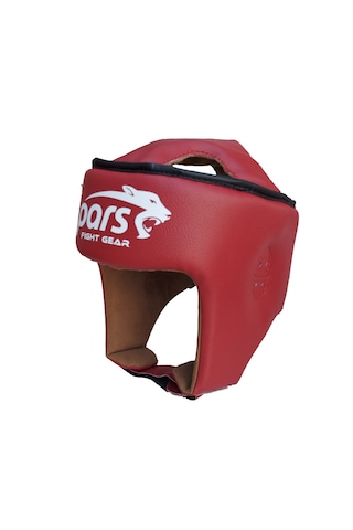 Parsspor Pars Boks Kickboks Kaskı Açık Müsabaka Kaskı Kırmızı