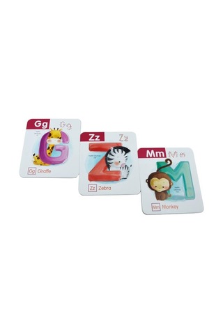 3-6 Yaş İlk İngilizce Kartları Alfabe parıltı Yayınları