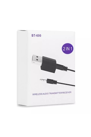 Bt600 Wireless Bluetooth 5.0 Audio Araç Ses Transmitter Receiver