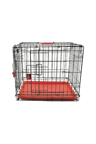 M-pets Voyager 2 Kapılı Köpek Kafesi Xxlarge Kırmızı 122x76x84 Cm 244-52027.05