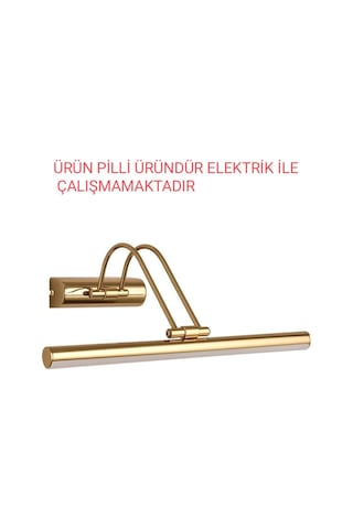 Gold 50cm Pilli Flüt Aplik Gold