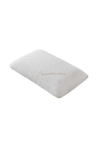Moln Organic Cotton Visco Yastık Doğal & Cilt Dostu Beyaz