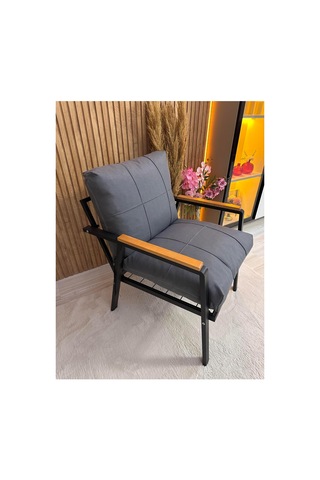 Balkon Mobilyası , Bahçe Mobilyası, 3-1-1 Takıma Uygun, Minder Kılıfı , Koruyucu Kılıf ,outdoor Kumaş Antrasit