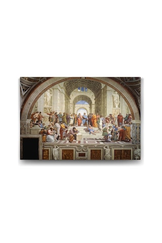 Raffaello Sanzio - Atina Okulu Tablosu - 75x50cm