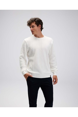 Ellesse Em623-of Erkek Beyaz Kazak Beyaz