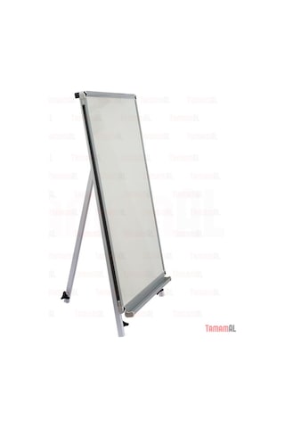 65X100 Akyazı Teleskopik Ayaklı Laminat Beyaz Yazı Tahtası