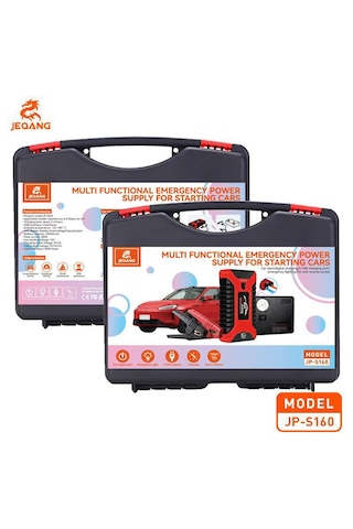 Jp-s160 Araç Akü Takviye Cihazı 20000mah 600a Kompresörlü Powerbank