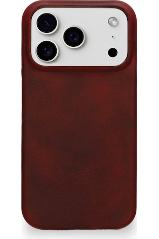 Avra Hide Case Apple Uyumlu iPhone 17 Pro Crimson Vow