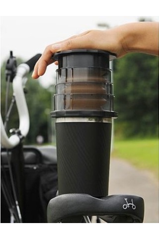 Cafflano Kompact Manuel Kahve Demleyici Siyah