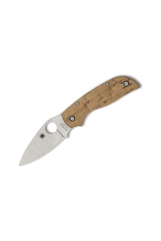 Spyderco Chaparral Slipit Maple Wood Plainedge Cts-xhp Kamp Çakı Kahverengi