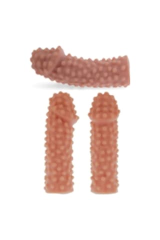 Erofoni Yeni Nesil Ultra Soft Yumuşak Dokulu 15 CM Lüks Realistik Penis Kılıfı﻿