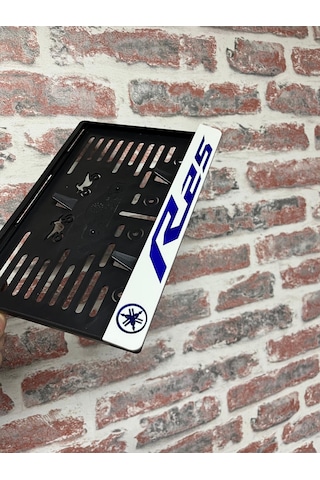 Yamaha R25 Beyaz Pleksi Motor Plakalığı
