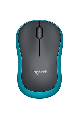 Reedark Logitech M185 Kablosuz Sessiz Ergonomik Mouse - 2.4ghz Alıcılı, Uzun Menzilli, Mavi M185