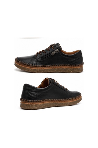 N Napa Shoe Np.8207.siyah Deri Ayakkabı