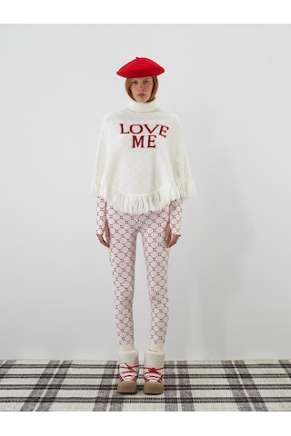 Ekru Yumuşak Dokulu Regular Fit Panço 851075 Ekru