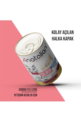 Anatolian Premium Somonlu Ezme Yetişkin Kedi Konservesi 24 X 400 G
