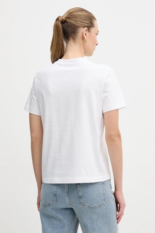 Calvin Klein Kadın Tişört-lv047e819g Beyaz