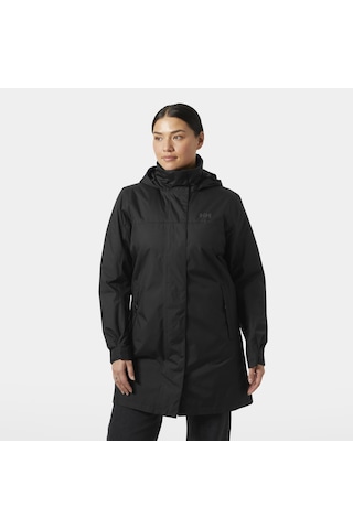 Helly Hansen W Vancouver Ins Kadın Yağmurluk Mont-31321 Siyah
