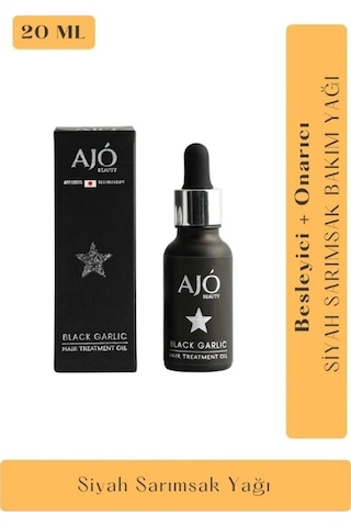 Ajo Beauty Siyah Sarımsak Saç Bakım Yağı 20ml