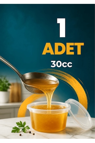 30 Ml Sızdırmaz Mini Saklama Kabı Sosluk Buzluk Kabı Mıt1359 Şeffaf