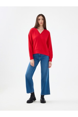 Bella Regular Fit Kadın Pantolon Denim