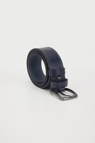 Tudors Erkek %100 Hakiki Deri 4 Cm Spor Lacivert Kemer-30074