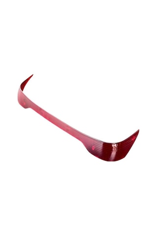 Wogen 52 Litre Motosiklet Arka Çanta Reflektör Camı Kırmızı Siyah