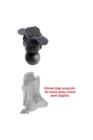 Lampa Opti-Ball Head 25Mm Top + Telefon Tutucu Adaptörü 90555