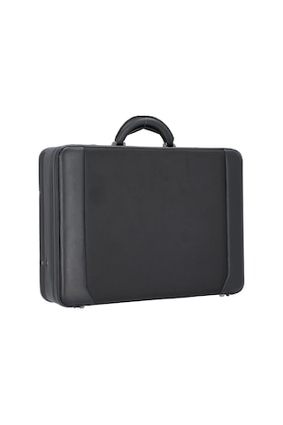Alassio Modica 45 Cm Laptop Bölmeli Siyah Evrak Çantası