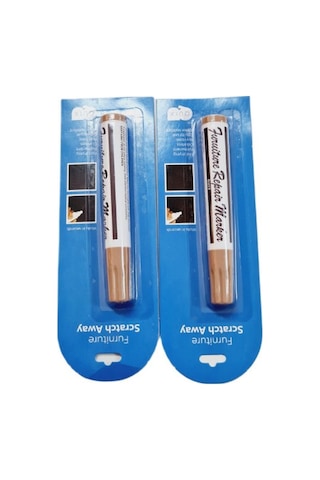 Rötuş Kalemi Mese Renk Ahşap Rötuş Kalemi / 2 Adet