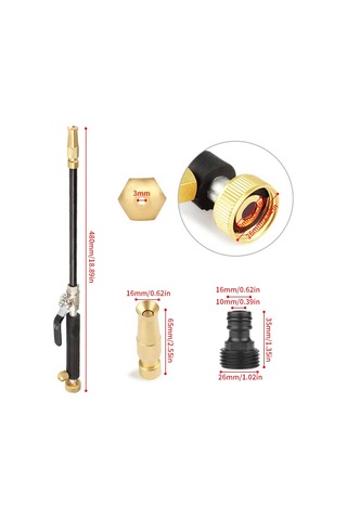 Lqg Jet Power Washer Waterjet Bahçe Hortumu Otomobil Ev