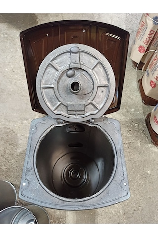 Alttan Havalı Kovalı Uyuyan Soba-Kömür Sobası-Odun Sobası Kovalı N11.39