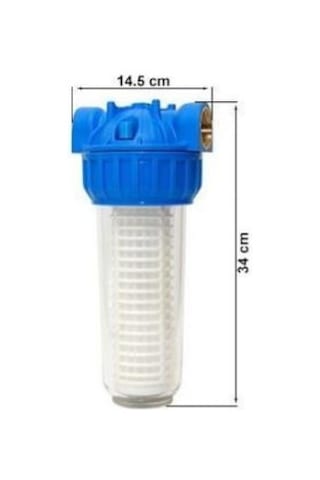 Aquafer 10 İnç Silifoz Kireç Önleyici Yıkanabilir Su Filtresi 1.1
