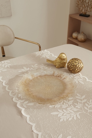 Karaca Home Gemma Dekoratif Tabak Amber