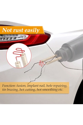 Ranyeek Araba Tamponu Tamiri İçin Tungsten Çelik Kaynak Çivi Seti - 6 Farklı Boyut, 3000 Adet, Dayanıklı Ve Korozyona Dayanıklı, Plastik Onarım Aleti