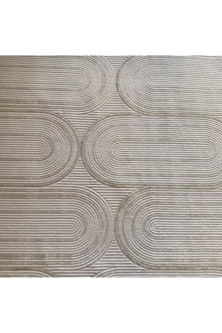 Hoom Rugs İpek 1133 Vizon Akrilik Pamuk Taban Keçeleşmeyen Halı Vizon