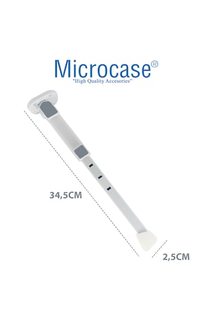 Microcase Metal Katlanabilir Yükseklik Ayarlı Masa Ve Sehpa Ayak Takımı 4 Adet Al5059 Beyaz